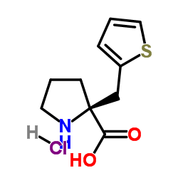 (S)-ALPHA-(2-THIOPHENYLMETHYL)-PROLINE-HCL picture