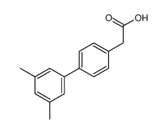 2-(3,5-二甲基-[1,1-联苯]-4-基)乙酸结构式