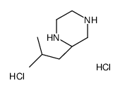 (S)-2-ISOBUTYLPIPERAZINE DIHYDROCHLORIDE Structure