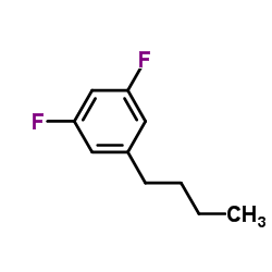3,5-二氟丁基苯结构式