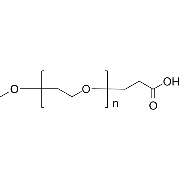 m-PEG-acid structure