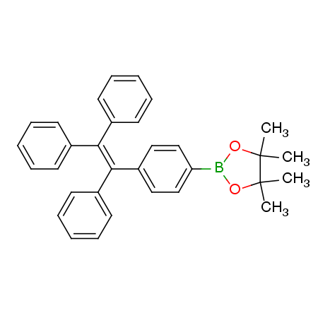 1-(4-Phenylboronic acid pinacol ester)-1,2,2-triphenylethene Structure
