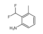 2-(Difluoromethyl)-3-methylaniline结构式
