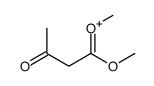 (1-methoxy-3-oxobutylidene)-methyloxidanium结构式
