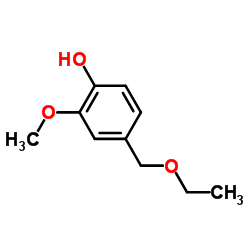 Vanillyl ethyl ether Structure