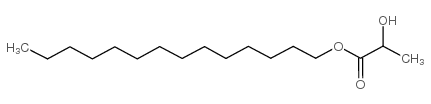 乳酸十四烷基酯结构式