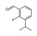Benzaldehyde, 2-fluoro-3-(1-methylethyl)- (9CI) structure
