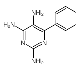 6-phenylpyrimidine-2,4,5-triamine结构式