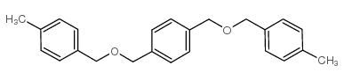 α,α'-Bis(4-methylbenzyloxy)-p-xylene Structure