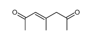 3-Heptene-2,6-dione, 4-methyl-, (3E)- (9CI) Structure
