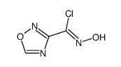 1,2,4-Oxadiazole-3-carbohydroximic acid chloride Structure