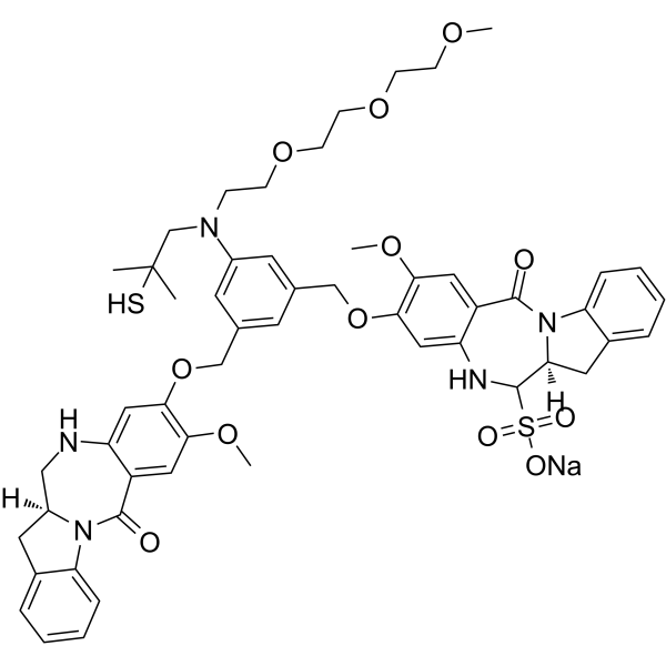 sulfo-DGN462 sodium Structure