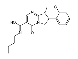 N-butyl-2-(2-chlorophenyl)-1-methyl-5-oxo-2,3-dihydroimidazo[1,2-a]pyrimidine-6-carboxamide Structure