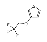 3-(2,2,2-trifluoroethoxy)thiophene结构式