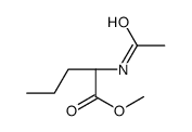 N-acetylnorvaline methyl ester structure