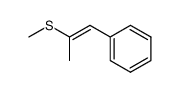 2-(methylthio)-1-phenyl-1-propene结构式