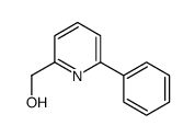 6-苯基-2-吡啶甲醇结构式