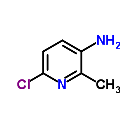 3-氨基-6-氯-2-甲基吡啶结构式