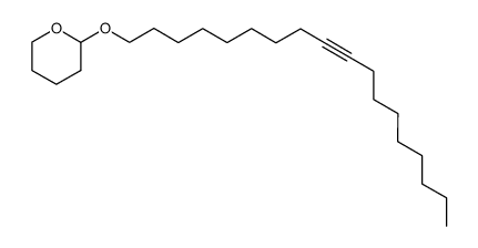 2-(octadec-9-yn-1-yloxy)tetrahydro-2H-pyran结构式