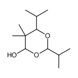 2,6-Diisopropyl-5,5-dimethyl-1,3-dioxan-4-ol Structure