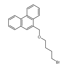 4-bromobutyl 9-phenanthrylmethyl ether结构式