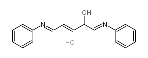 2-羟基戊二烯醛缩二苯胺盐酸盐结构式