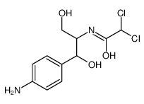 1-(4-Aminophenyl)-2-(dichloroacetylamino)-1,3-propanediol结构式