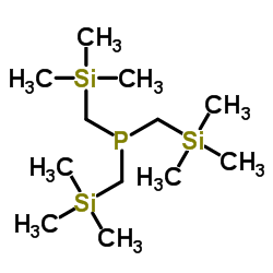 三(三甲基硅基甲基)磷结构式
