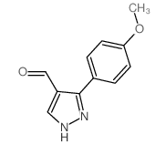 3-(4-甲氧基苯基)吡唑-4-甲醛图片