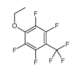 1-Ethoxy-2,3,5,6-tetrafluoro-4-(trifluoromethyl)benzene结构式