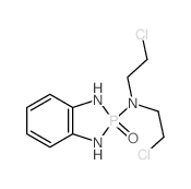 2H-1,3,2-Benzodiazaphosphol-2-amine,N,N-bis(2-chloroethyl)-1,3-dihydro-, 2-oxide结构式