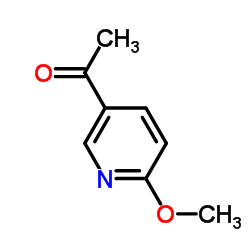 5-乙酰基-2-甲氧基吡啶结构式
