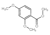 2,4-二甲氧基苯甲酸甲酯结构式