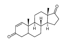 1-雄烯-3,17-二酮结构式