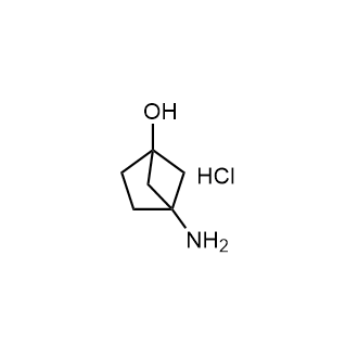 4-氨基双环[2.1.1]己烷-1-醇盐酸盐结构式