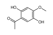 1-(2,5-二羟基-4-甲氧基苯基)乙酮结构式