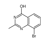 8-Bromo-2-methylquinazolin-4-ol结构式