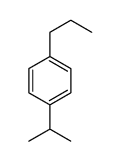 Benzene, 1-(1-methylethyl)-4-propyl- (9CI) Structure