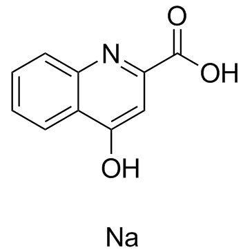 犬尿喹啉酸钠结构式