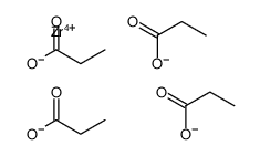 zirconium(4+) propionate Structure