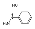 phenyl-hydrazine, hydrochloride (2:1) Structure