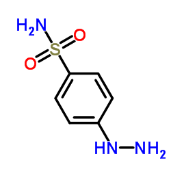 4-磺酰胺基苯肼盐酸盐结构式