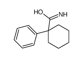1-phenylcyclohexane-1-carboxamide结构式