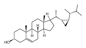 22(R),23(R),24(R)-demethylgorgosterol Structure