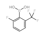 [2-Fluoro-6-(trifluoromethyl)phenyl]boronic acid Structure