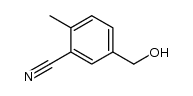 3-cyano-4-methylbenzylalcohol Structure