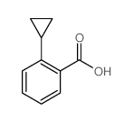 2-Cyclopropylbenzoic acid Structure