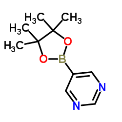 嘧啶-5-硼酸频哪醇酯结构式