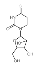 Arabino-4-thiouridine结构式