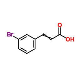 3-Bromocinnamic acid Structure